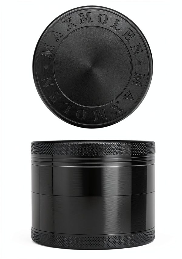 Aluminum Herb Spice Grinder by GRAVEND Dual Grind-3