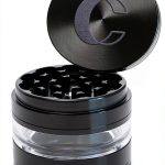 Cinder Brands Clear Cut Manual Herb Grinder Aluminum-0