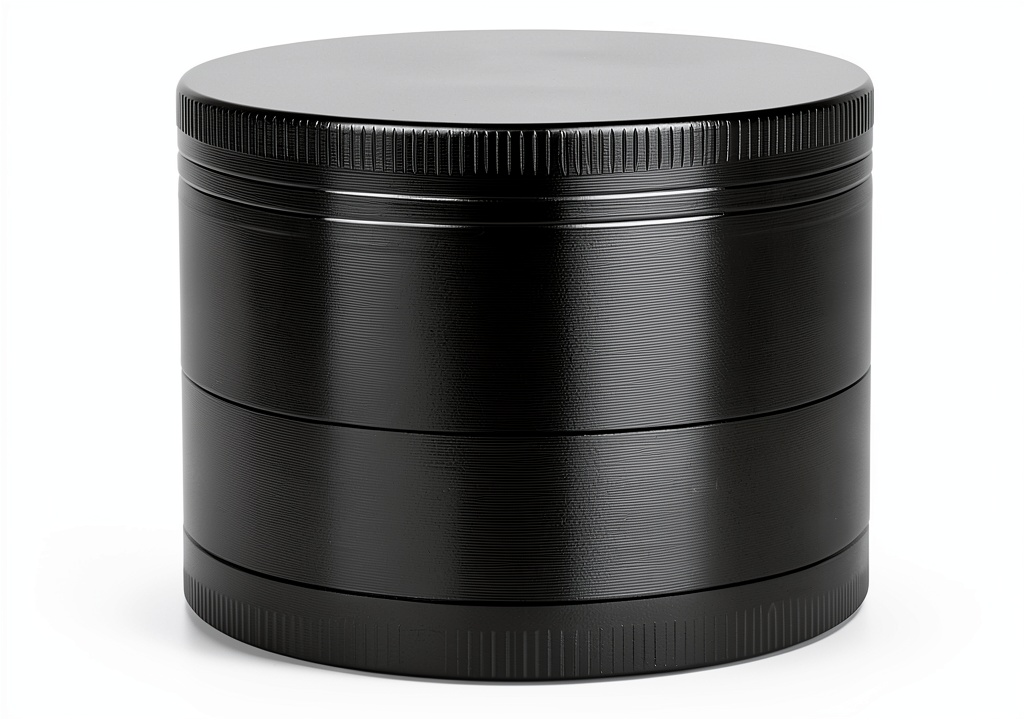 NEXZEN Manual Zinc Spice Mill in Black