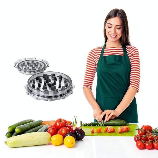 Grinder BT2 Two Layer Gear Grinding Herb Spice Mill-3