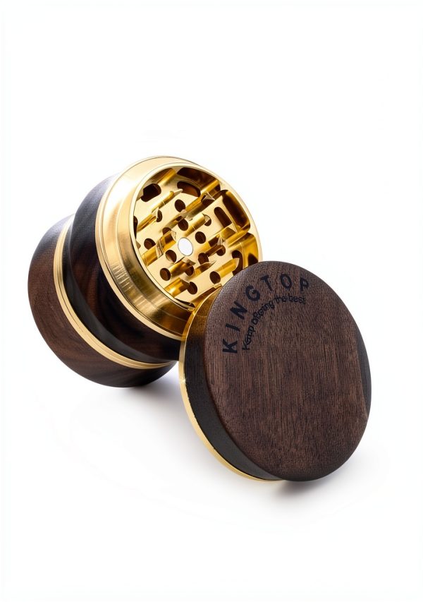 Walnut Spice Grinder KINGTOP Manual Aluminum-5