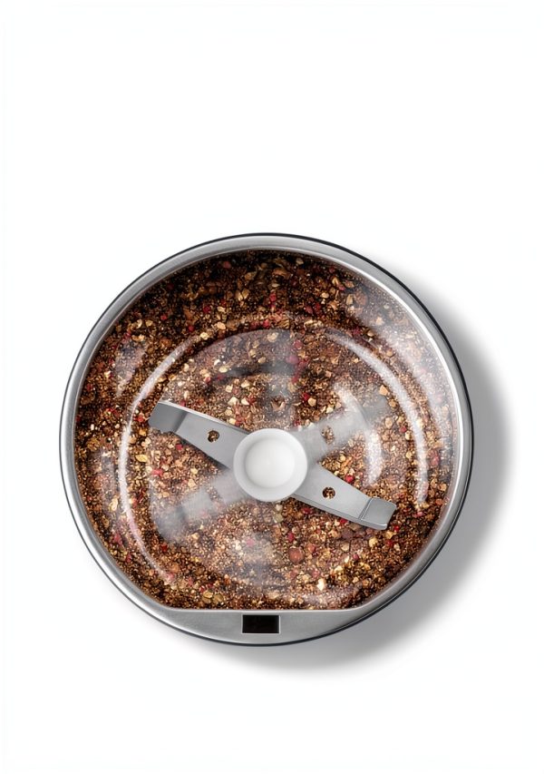 Hermolante Electric Spice Grinder Stainless Steel Blades-2