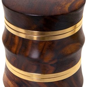 Walnut Spice Grinder KINGTOP Manual Aluminum-0