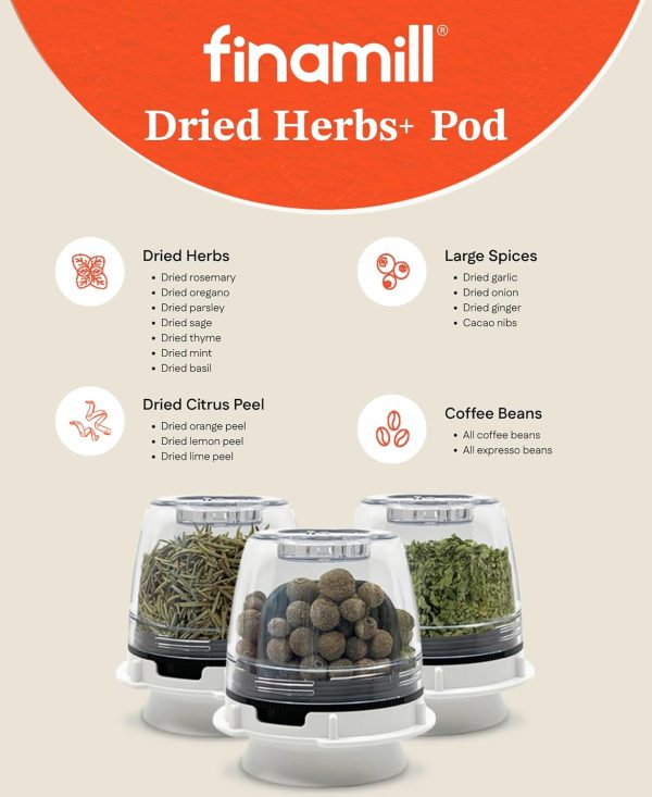 FinaMill Battery Operated Spice Mill Grinder Adjustable-3