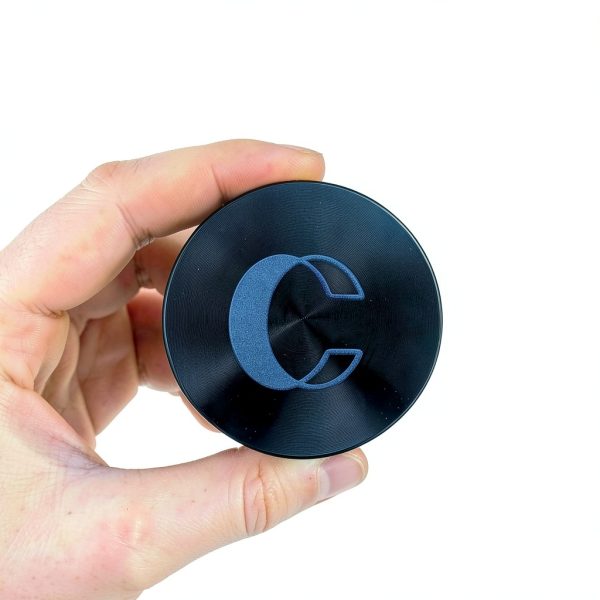 Cinder Brands Clear Cut Manual Herb Grinder Aluminum-5