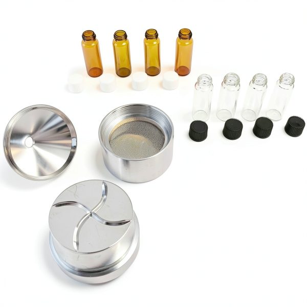 MuYuDaDi Manual Herb Grinder Aluminum Kitchen Spice Mill-3