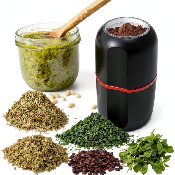 TURIMON Electric Herb Grinder Mill-2