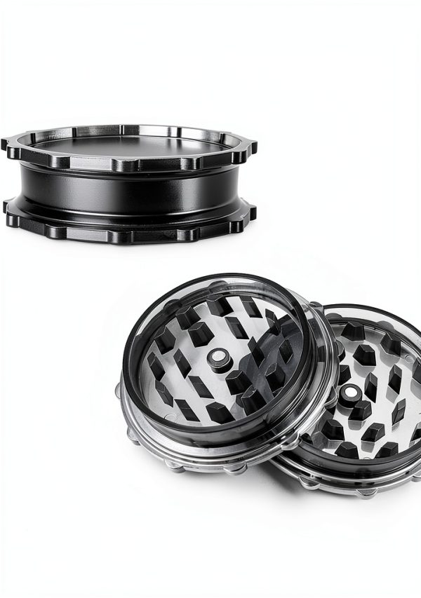 Grinder BGT3 Herb Spice Mill Two Layer Gear Grinding-1