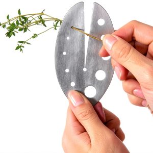DOMG Silver Herb Stripper Kitchen Tool-0