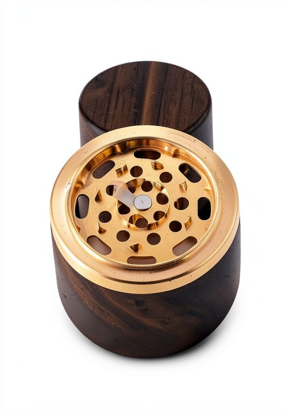 Walnut Spice Grinder KINGTOP Manual Aluminum-1
