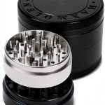 Aluminum Herb Spice Grinder by GRAVEND Dual Grind-0