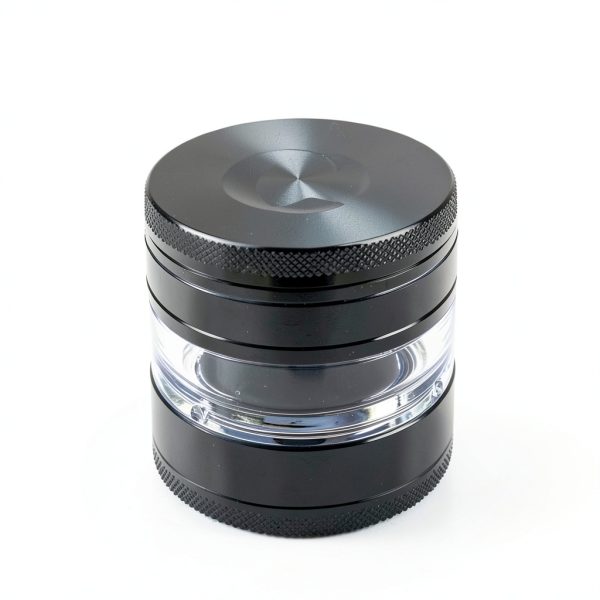 Cinder Brands Clear Cut Manual Herb Grinder Aluminum-3