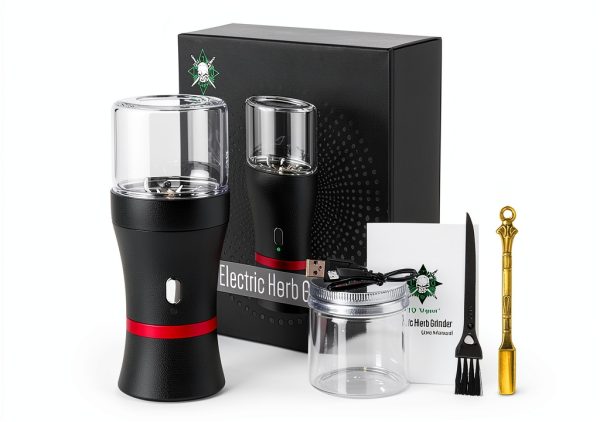 Vewitcher Electric Herb Grinder Automatic Stainless Steel-0