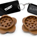 RAW Brown Spice Grinder - Compact Kitchen Herb Mill-0