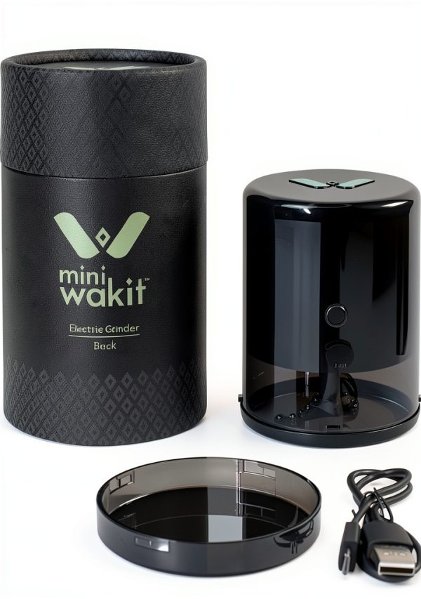 Wakit Grinders Electric Grinder Plastic Black-2