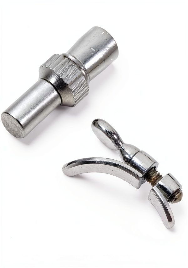 Clarinet Stand Iron Clip Silver by Pavo Music-2