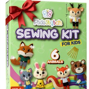 Pixiestytch Kids Sewing Kit for Beginners-0