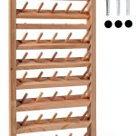 HAITRAL Wood Thread Rack Embroidery Storage Organizer-0