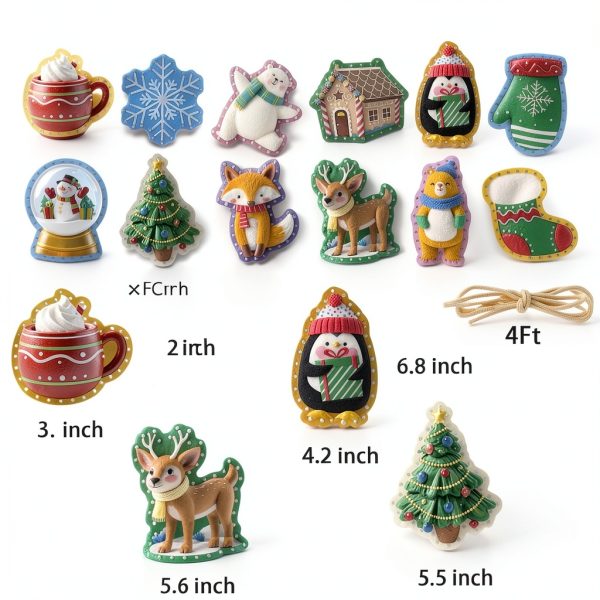 Dapaqami Winter Animal Lacing Cards 12 Pack-3