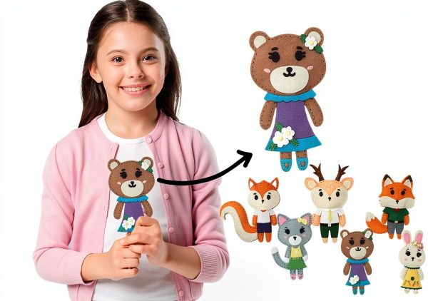 Pixiestytch Kids Sewing Kit for Beginners-2