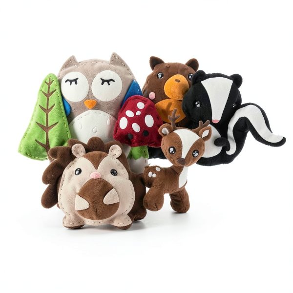 DeFieltro Children Sewing Kit Felt Animal Set-7