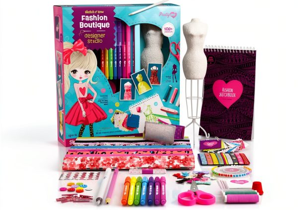 Pretty Me Fashion Designer Kits for Kids Dolls-7