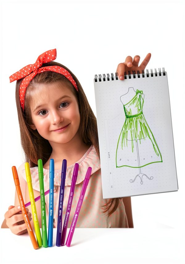 Pretty Me Fashion Designer Kits for Kids Dolls-4