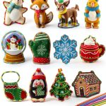 Dapaqami Winter Animal Lacing Cards 12 Pack-0