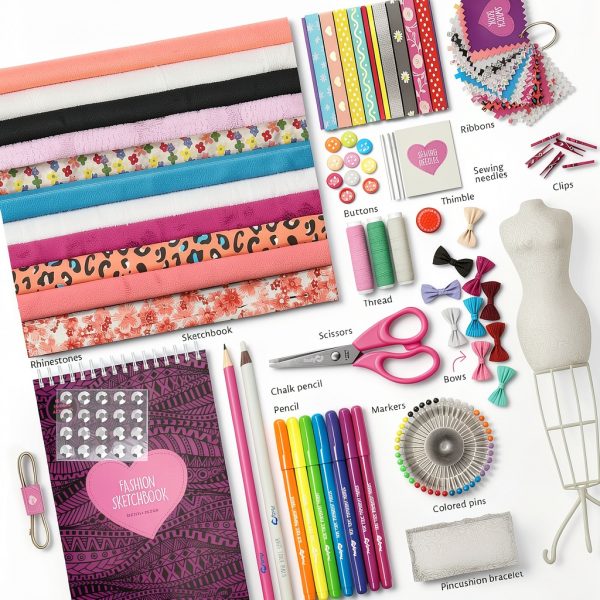 Pretty Me Fashion Designer Kits for Kids Dolls-2