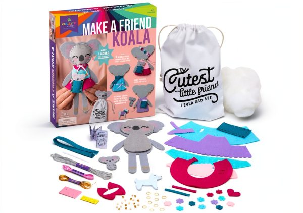 PlayMonster Koala Sewing Kit Fabric Craft for Kids-1