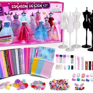 ONE TO FOUR Fashion Design Kit No Sew for Girls-0