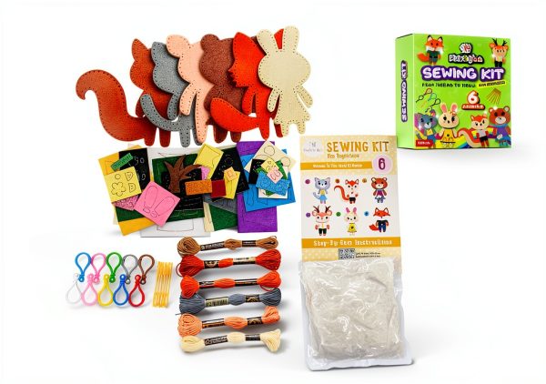 Pixiestytch Kids Sewing Kit for Beginners-4