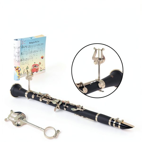Clarinet Stand Clamp by Pavo, Iron Material, Adjustable-1