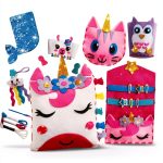 Kids Sewing Kit Klever Kits My First Sewing Kit Clear Plastic-0