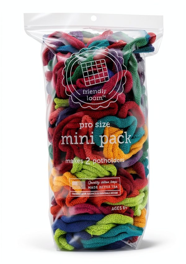 Harrisville PRO 10" Cotton Loops Weaving Potholder Kit 2 Pack-0