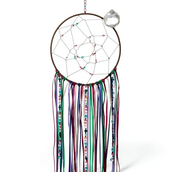 DIY Dreamcatcher Kit by Make It Real Multicolor Butterfly, 235 Pieces-8
