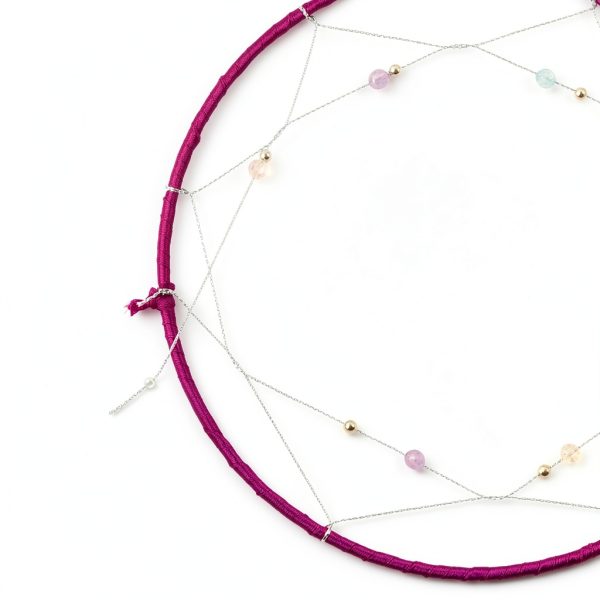 DIY Dreamcatcher Kit by Make It Real Multicolor Butterfly, 235 Pieces-6