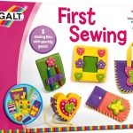 Galt Kids Sewing Kit Small Foam Craft Set with Gems and Bodkins-0