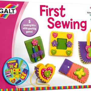 Galt Kids Sewing Kit Small Foam Craft Set with Gems and Bodkins-0