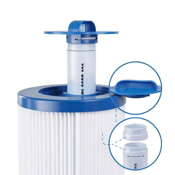 PoolPure Removable Handle Filter Cartridge 60 Sqft Dispenser 2-Pack-1