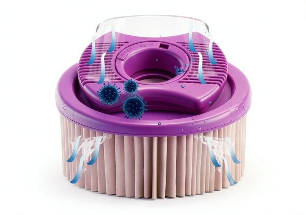Dimension One Spa Filter Vision Hot Tub Filter Purple Carbon Cartridge-4