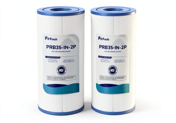 Fil-fresh PRB35-IN Hot Tub Filter Replacement 2-Pack 35 Sq Ft-0