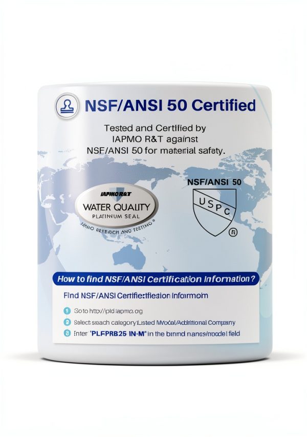 POOLPURE Antimicrobial Spa Filter PRB25-IN-M 5x13 Cartridge-2