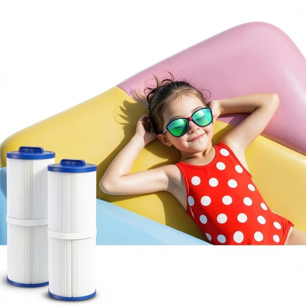 4CH-949 Spa Filter Beckacher Pool Filter 2 Pack Trilobal Media-8