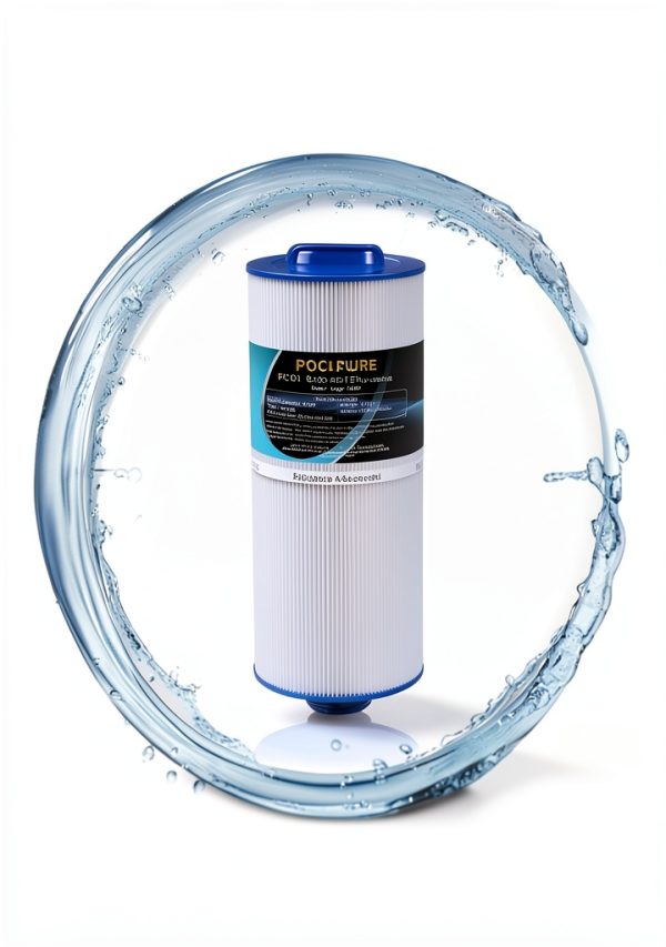 POOLPURE PLF6CH-960 Spa Filter Cartridge 14.9" 6.5" OD Closed Handle-4
